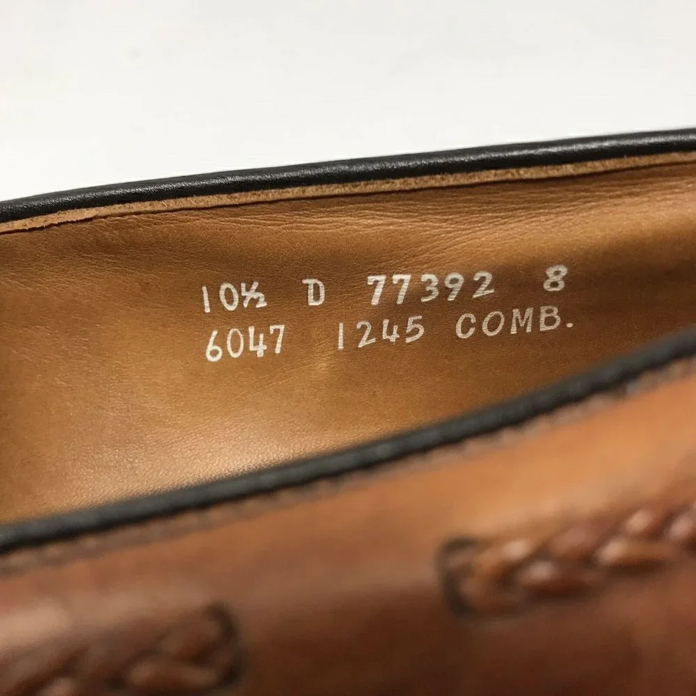 Allen Edmonds Bradenton Brown Leather Shoes 10.5